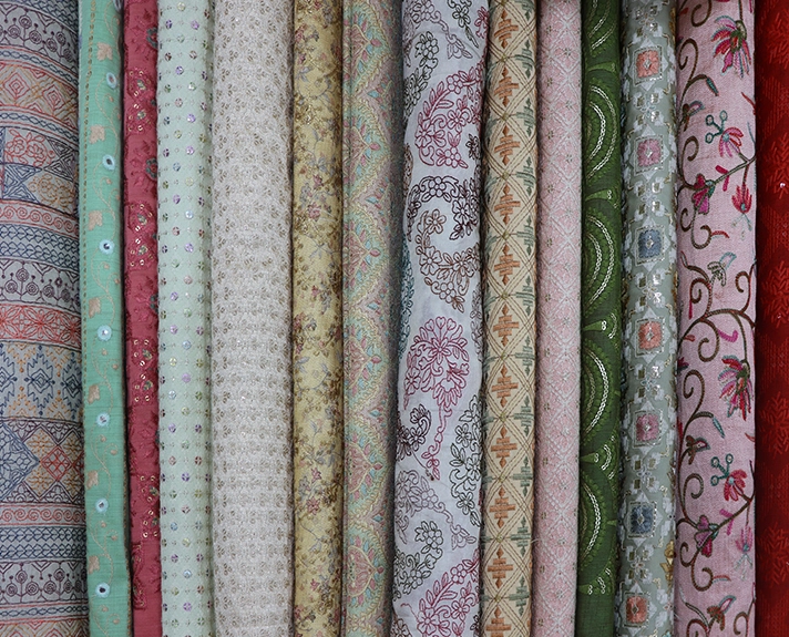 Embroidered Fabrics